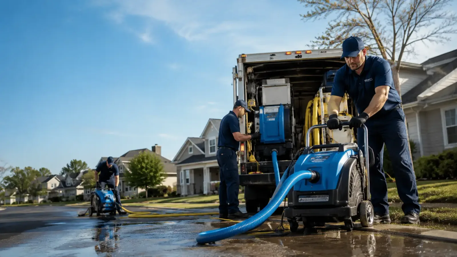 Flood Damage Cleanup in Lejunior, KY
